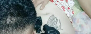 TANTE DEWI Live Bikin Tato Sambil Di Grepe