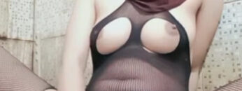 TANIA Hijab Brutal Kobel Memek